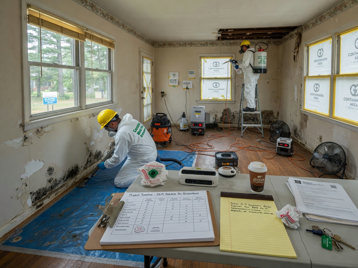 mold removal greensboro in Oak Ridge