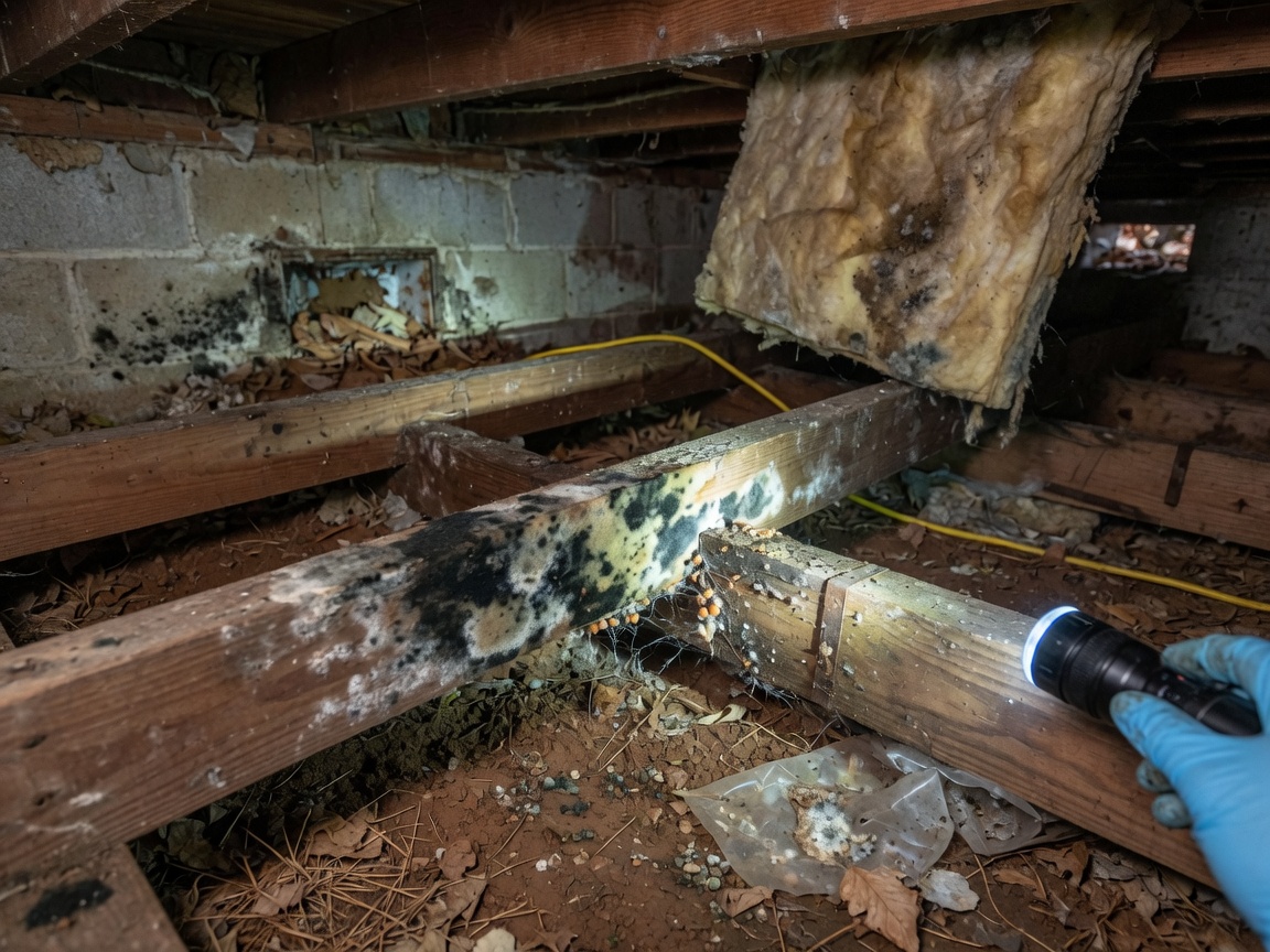 How To Spot Hidden Mold In Greensboro Crawl Spaces