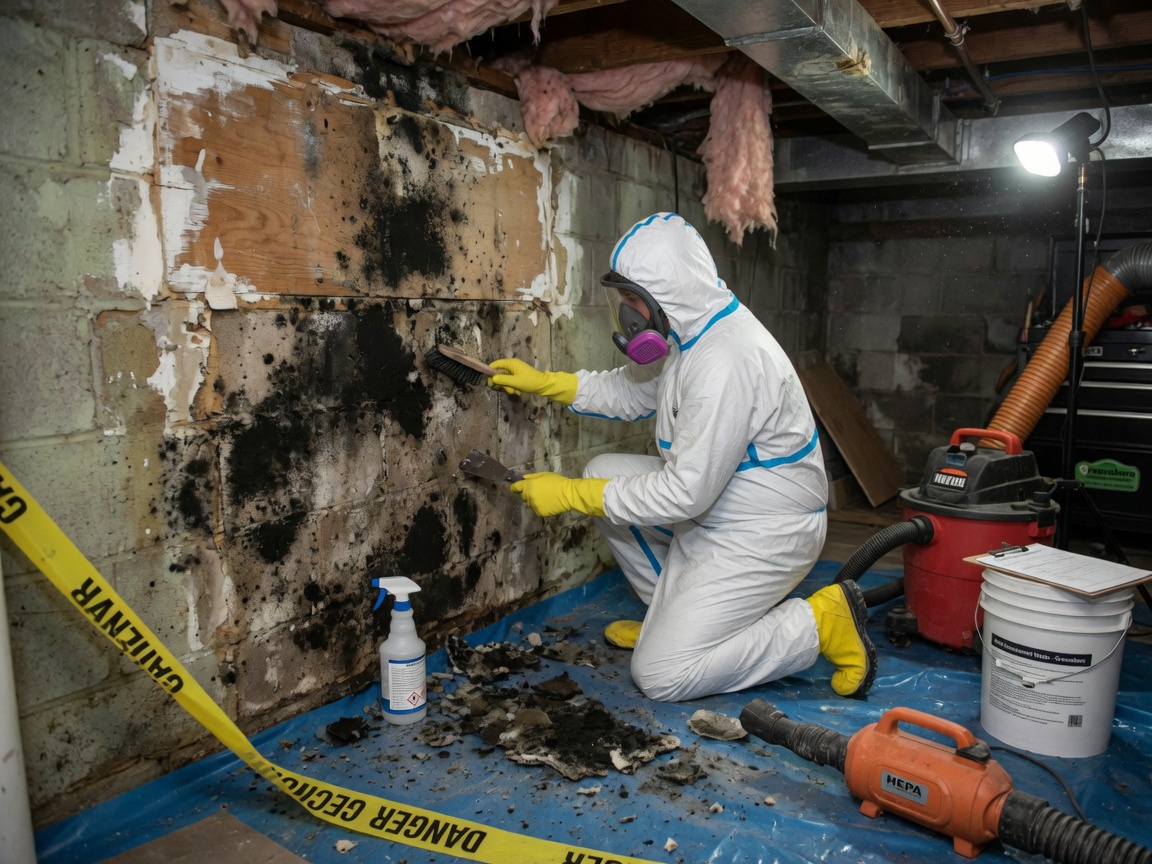 Black Mold Removal in Greensboro