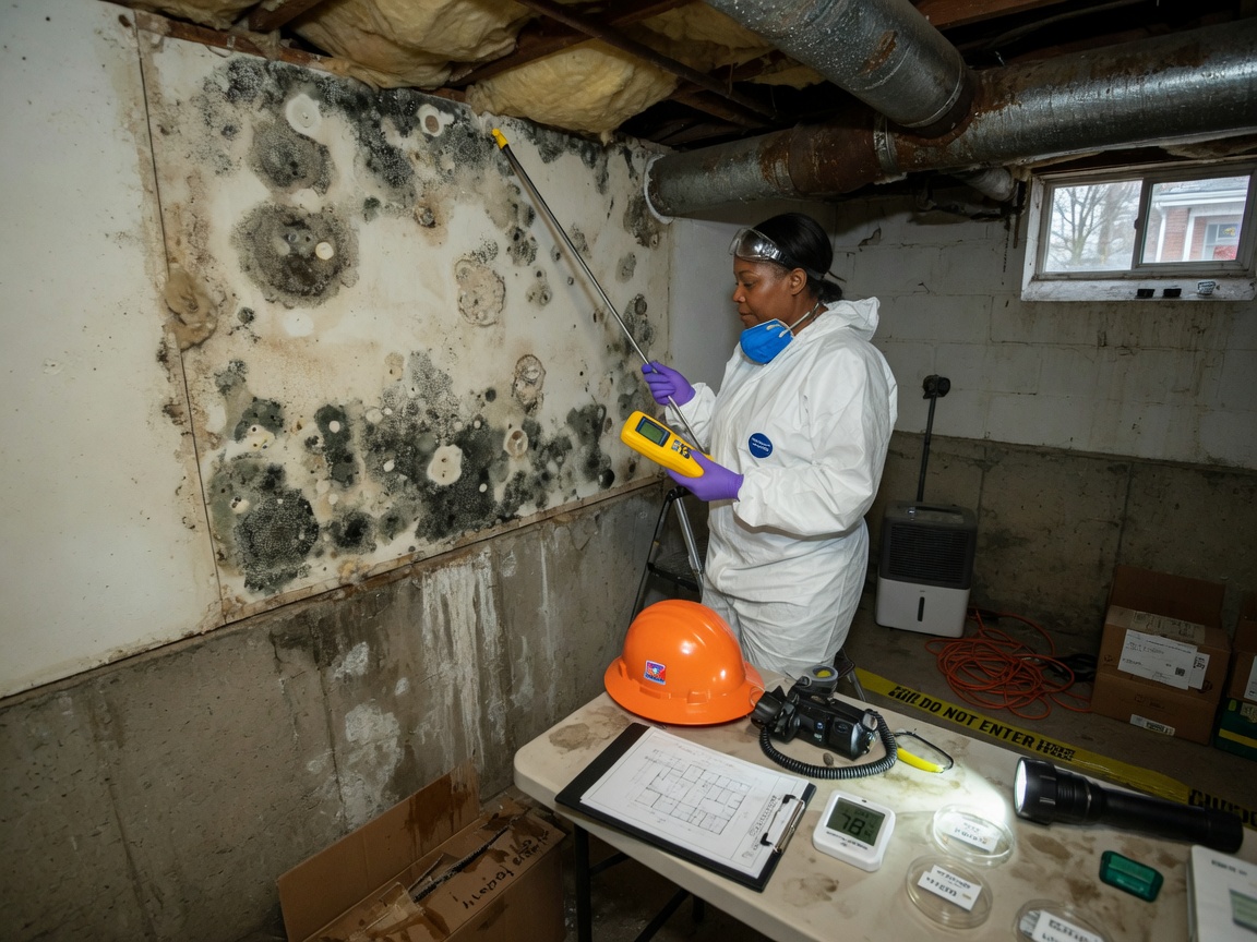 Mold Inspection in Greensboro